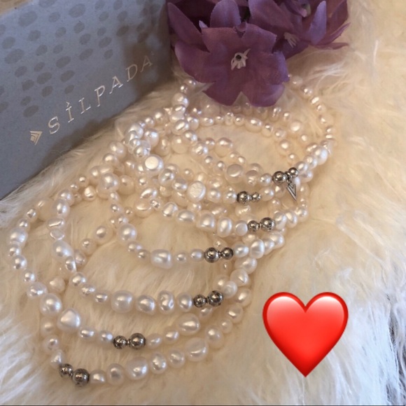 Silpada B1601 Full Set of 7 Freshwater Pearl Bracelets - Picture 8 of 10